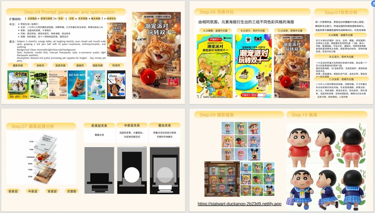 训练营品牌创意作品展示